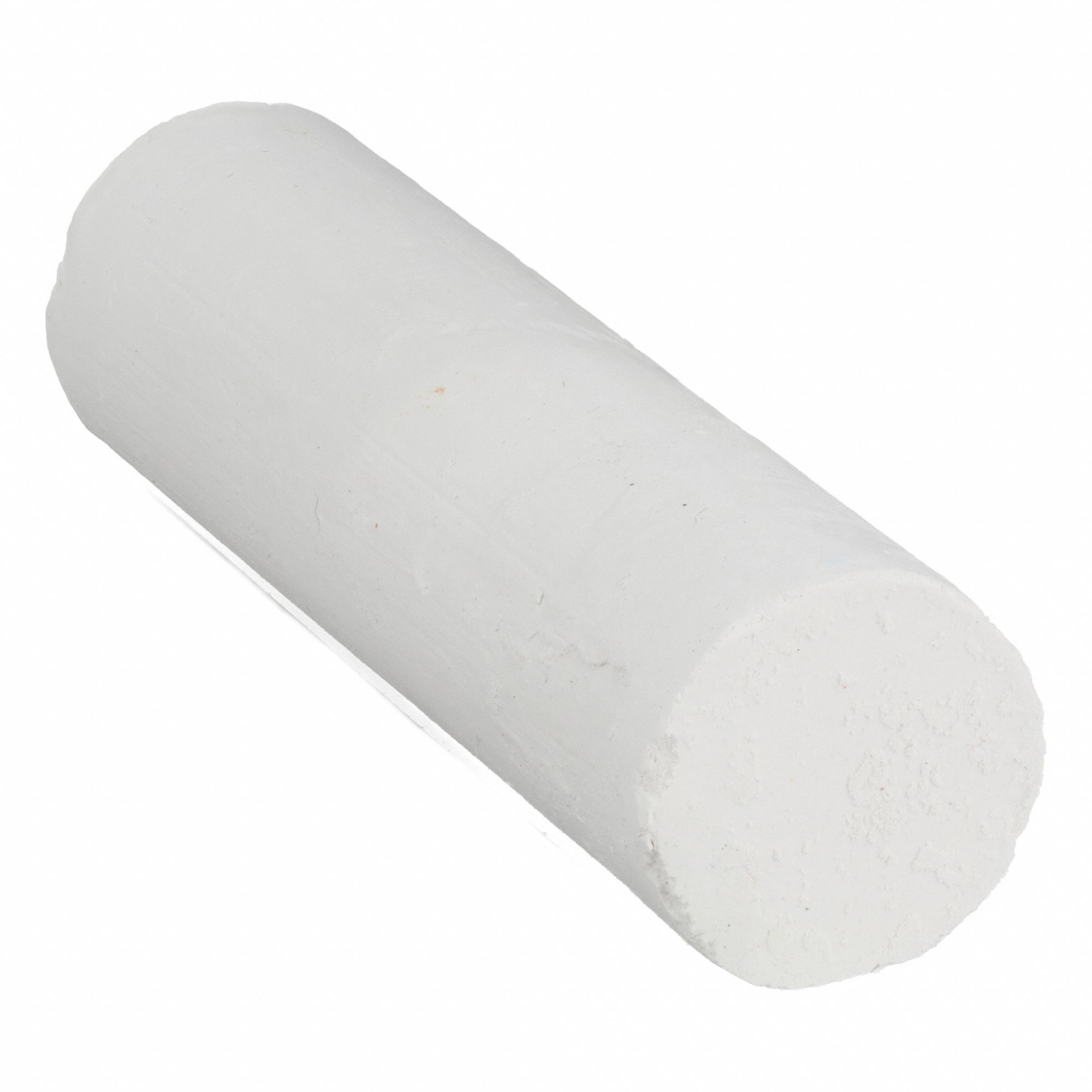 Railroad Chalk: White, 4 in Overall Lg, 1 in Dia, Cylinder, 144 PK