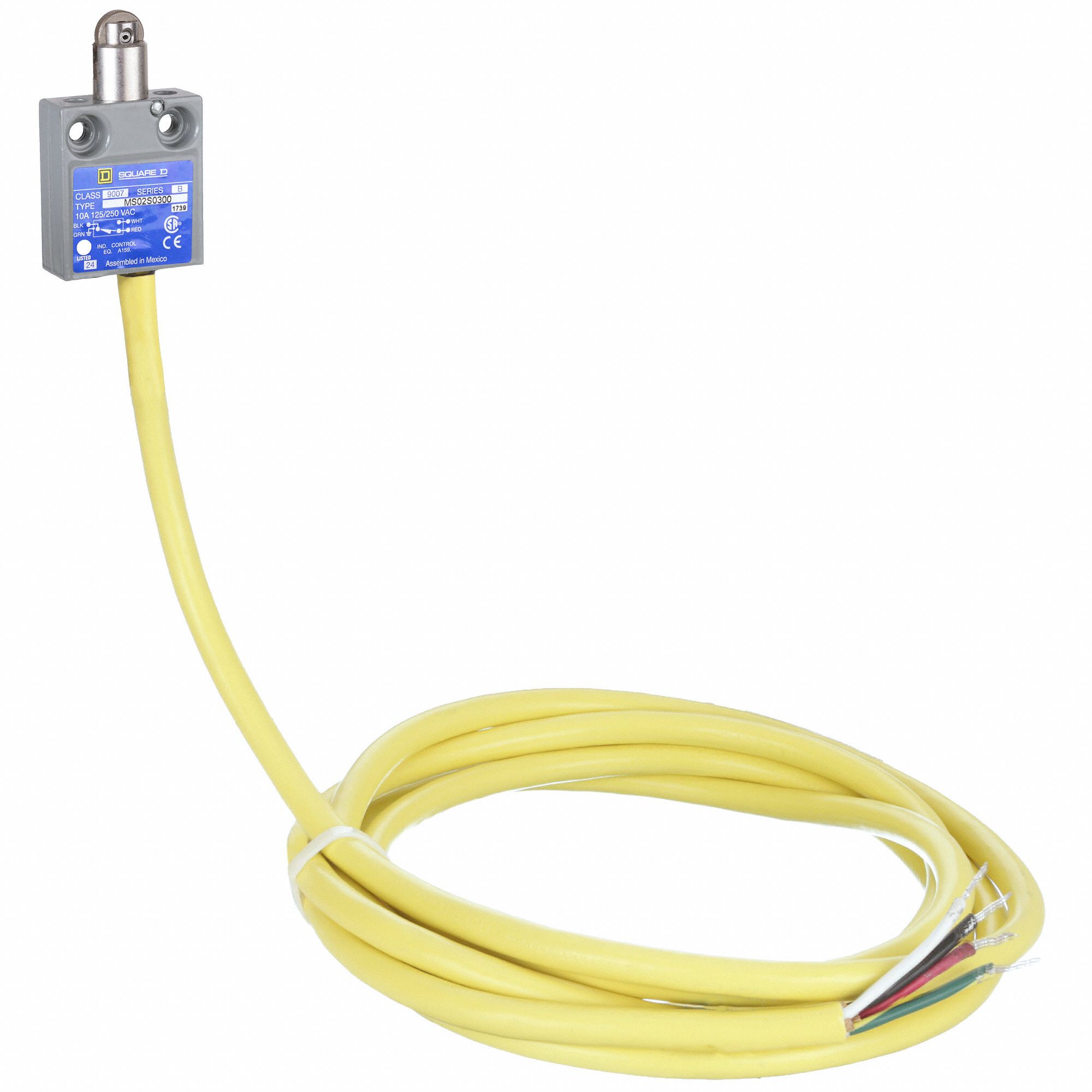 SQUARE D General Purpose Limit Switch SPDT, 10A 300V, 5A 300V