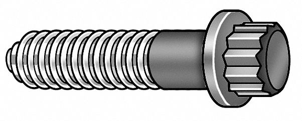 4RWX4 - Hex Cap Screw 1/2-13x2-1/2 PK230