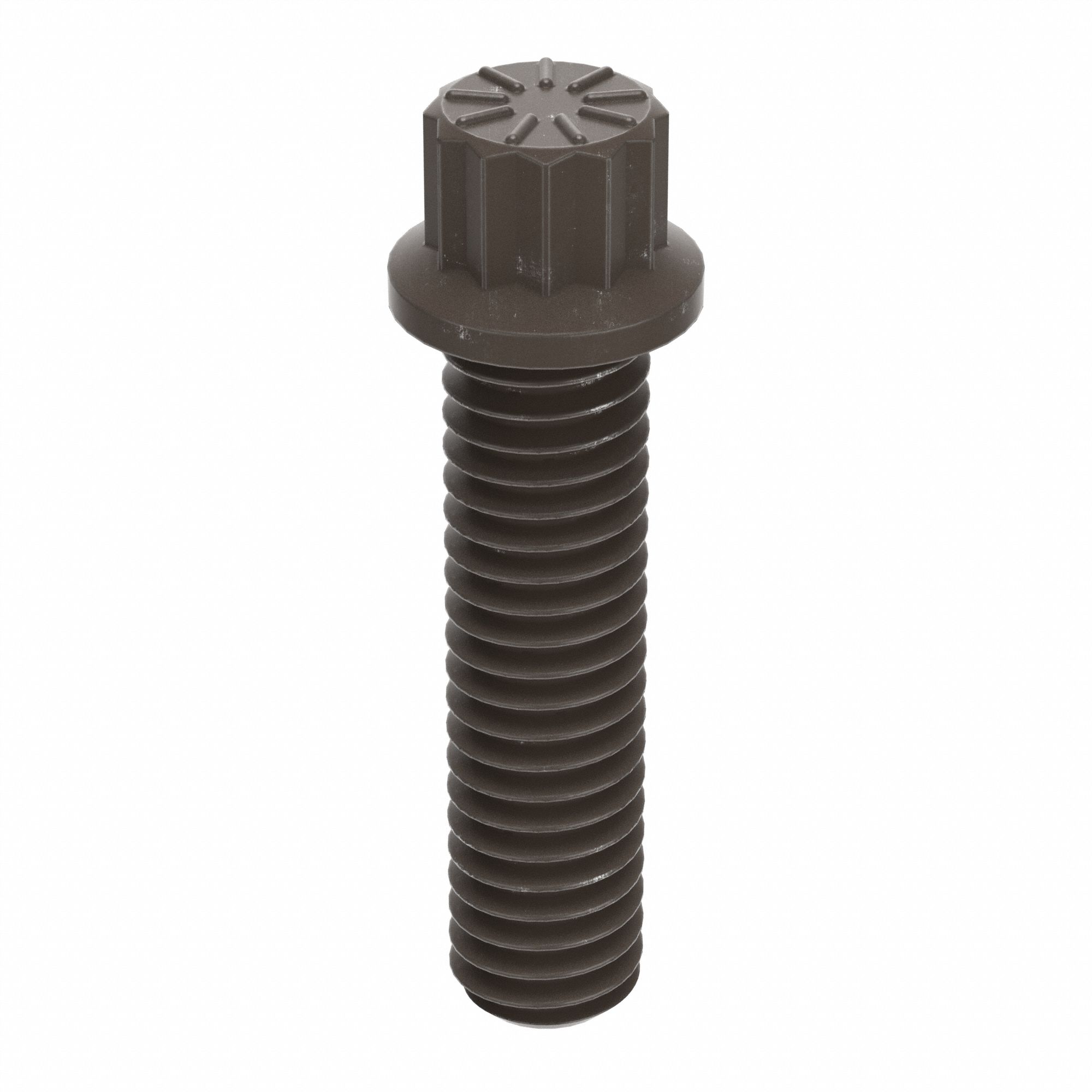 BOULONS À BRIDE,STANDARD,ACIER ALLIÉ,GRADE E9,LISSE,1PO L,COMPLET,POUCE,100PQ