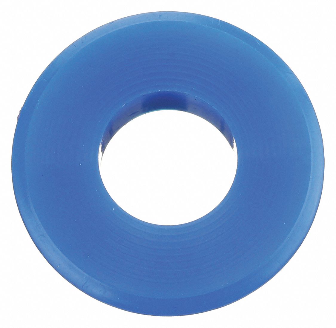 Gladhand Seal: Full Face Seal, 0.37 in Thick, Blue, 70A-72A, 25 PK