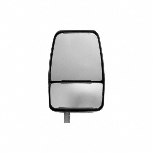 Deluxe Right Side Mirror: For Rectangular Mirror Shape, Flat, Repl Head