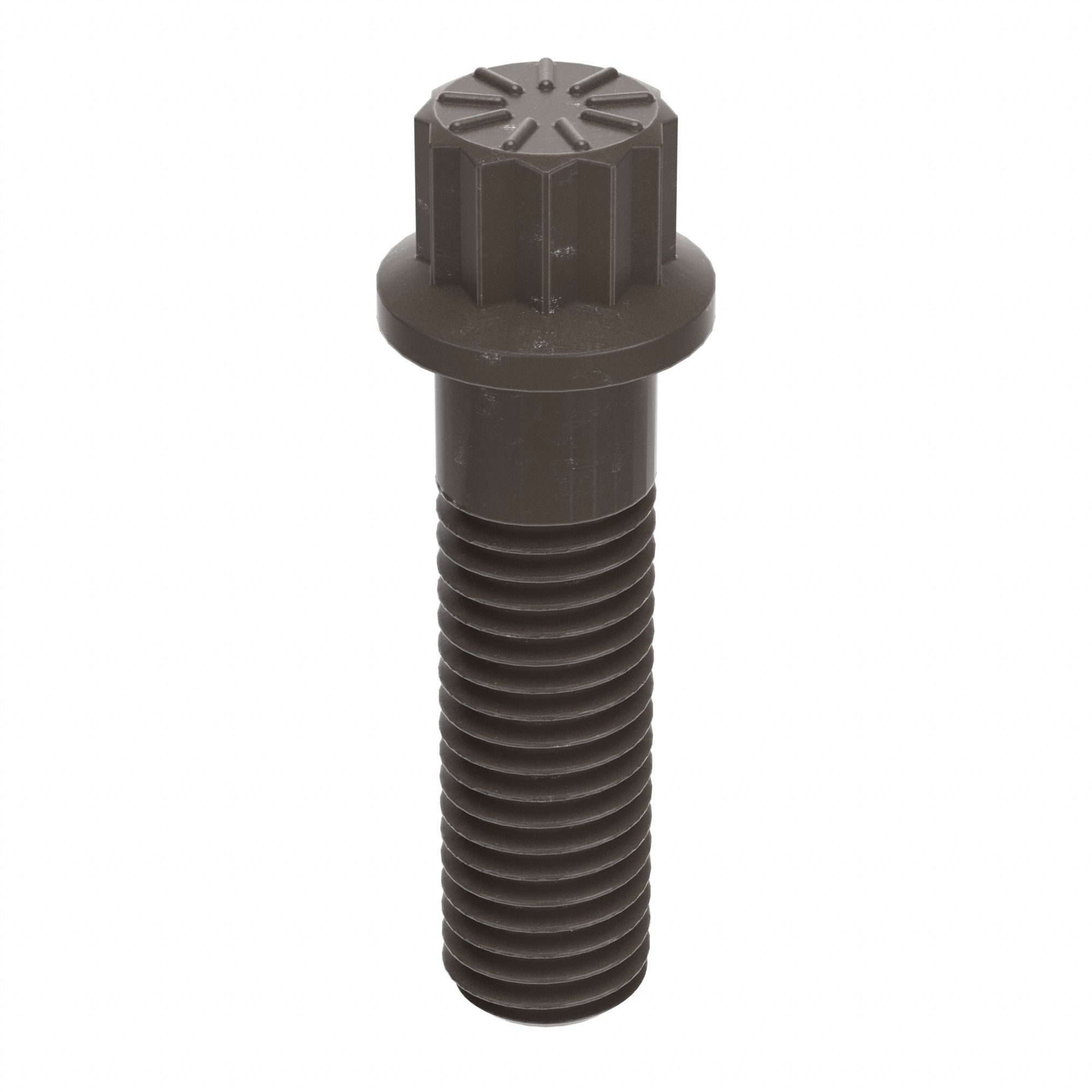 BOULONS À BRIDE,STANDARD,ACIER ALLIÉ,GRADE E9,LISSE,1½PO L,PARTIEL,POUCE,3A,10PQ
