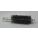 FLUE BRUSH, ¼ IN MALE THREADED CONNECTION, 1¾ IN DIAMETER, 4½ IN BRUSH L, TEMPERED STEEL
