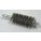 FLUE BRUSH, ¼ IN MALE THREADED CONNECTION, 2 IN DIAMETER, 4½ IN BRUSH L, STAINLESS STEEL