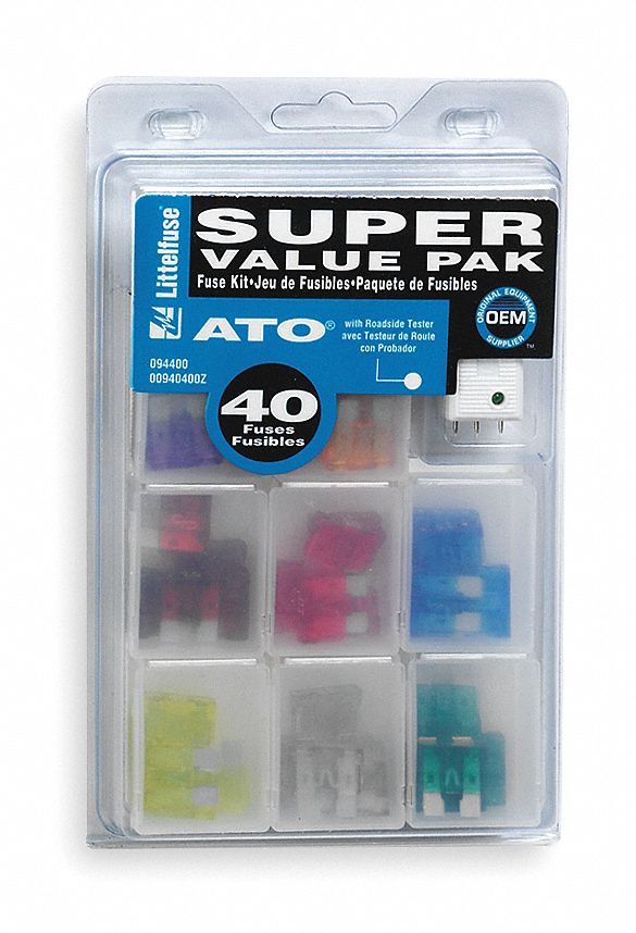 Fuse Service Kit, Automotive Grainger