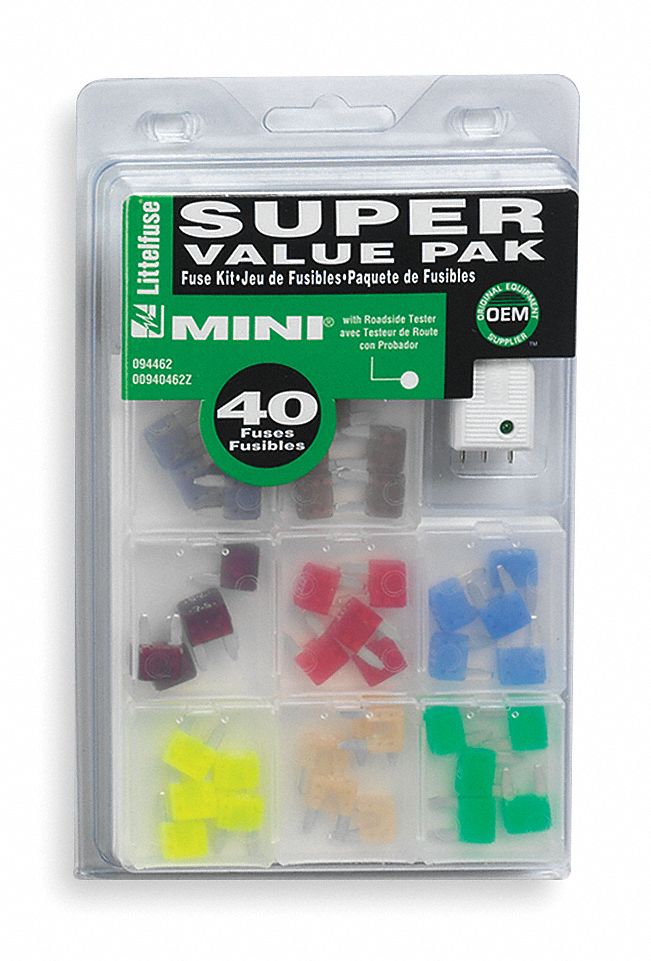 Fuse Service Kit, Automotive Grainger