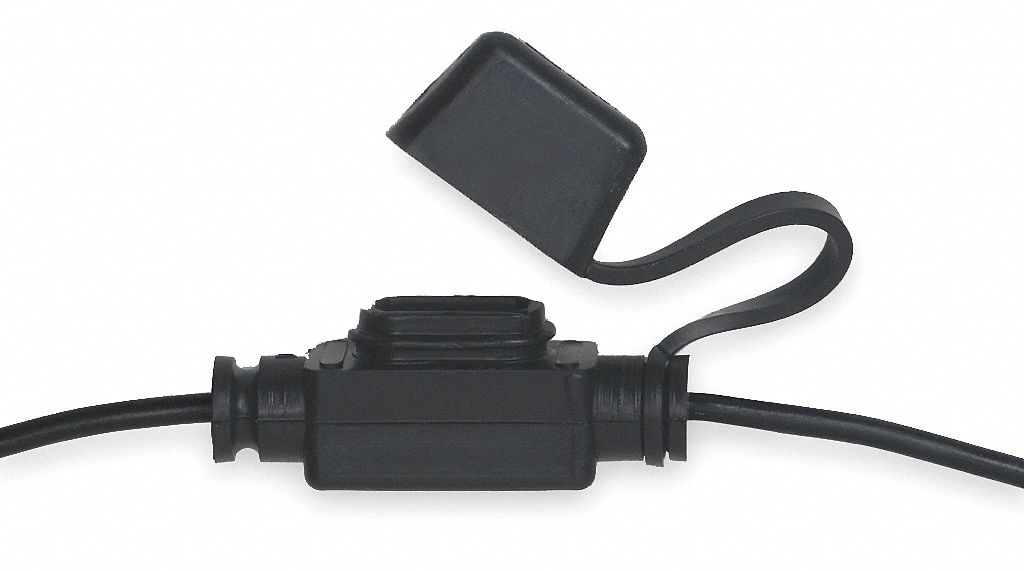 1 Poles, 0 to 20 A, InLine Fuse Holder 2FCP2FHM1 Grainger