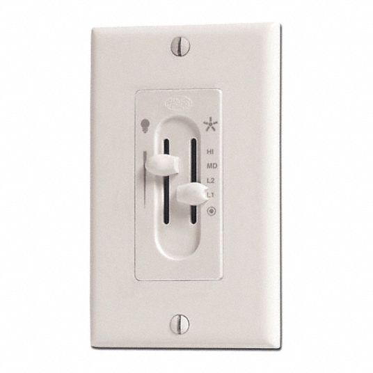 Hunter Fan Control Wall Switch For Use, Hunter Ceiling Fan Light Switch Replacement Parts