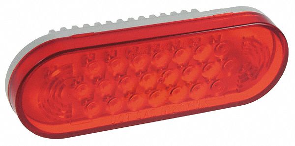STROBE LIGHT, ACRYLIC, DOUBLE, QUAD FLASHES PER MINUTE, SAE J845I, LED