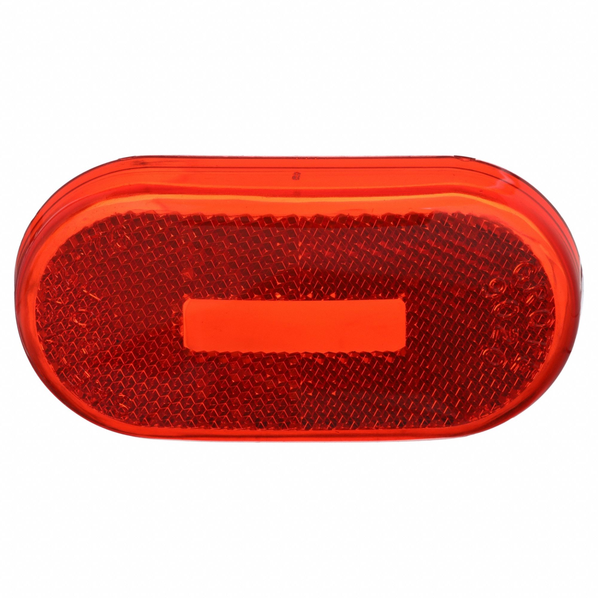 REPLACEMENT LENS, OVAL, TAIL LIGHT, 4 IN HEIGHT, 3/4 IN W - VEHICLE LIGHTING