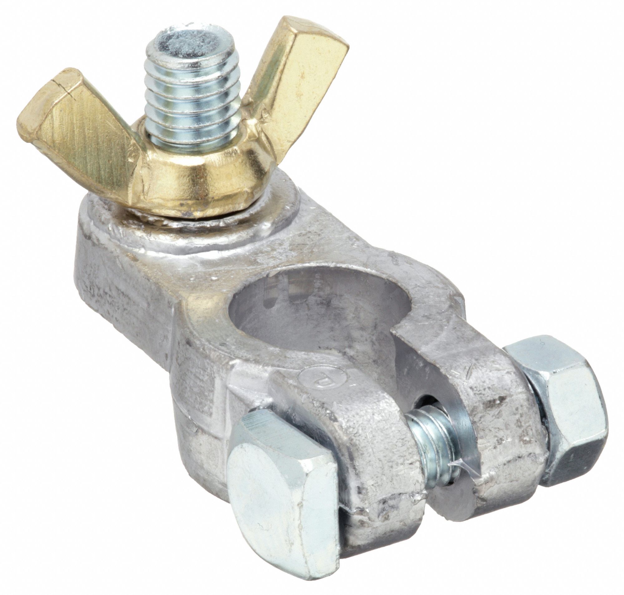 BATTERY TERMINAL, MARINE, TOP POST, POSITIVE, LEAD, 2 5/16 IN OVERALL L