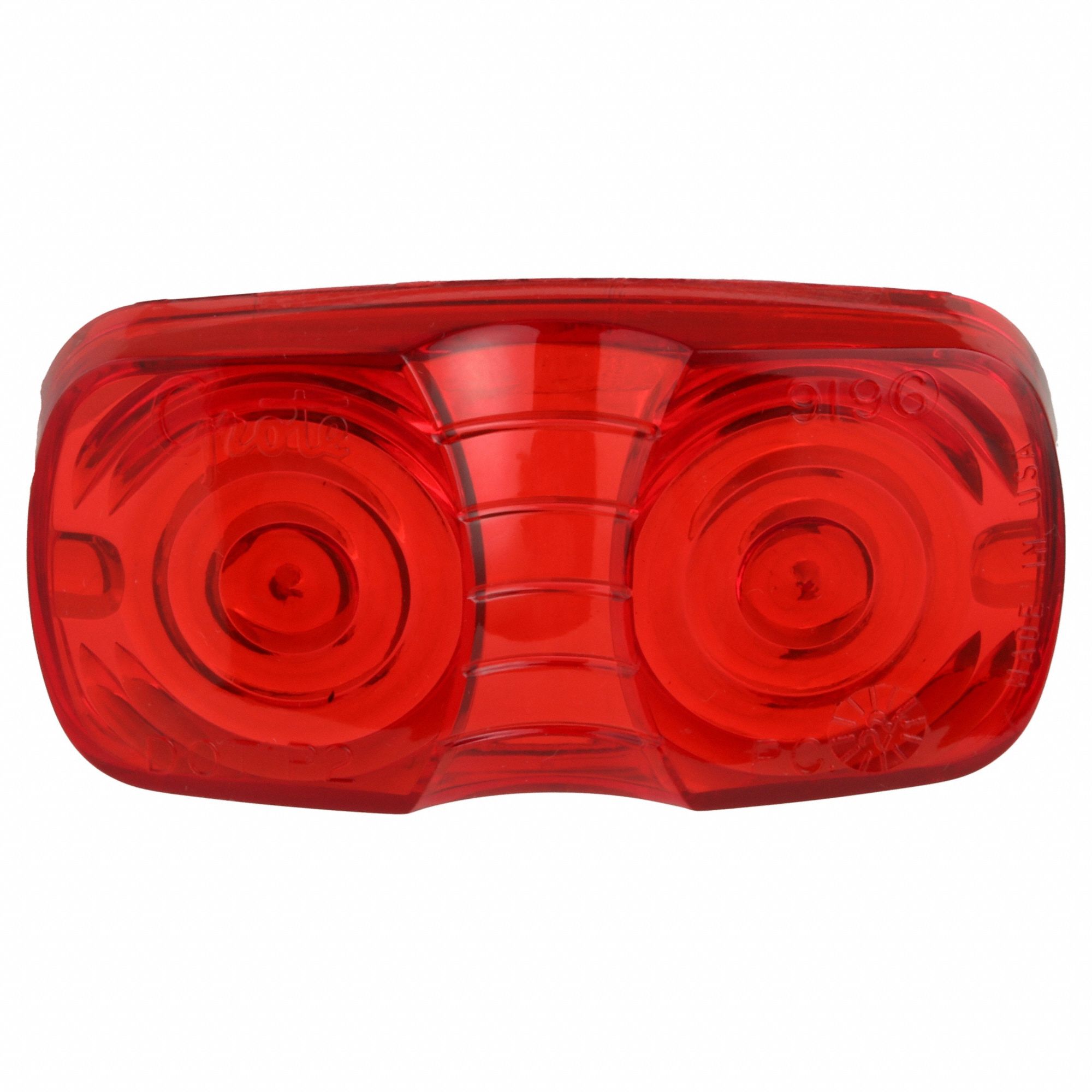 REPLACEMENT LENS, RECTANGULAR, CLEARANCE AND MARKER LIGHT, 2 IN HEIGHT, ACRYLIC