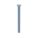 MACHINE SCREW, #8-32 THREAD SIZE, 2¼ IN L, STEEL, ZINC PLATED, FLAT, SLOTTED, INCH, 100 PK