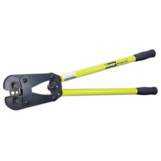 QUICKCABLE Crimper, Insulated, 8 to 4/0 AWG, 26" L 2FEG44255360001