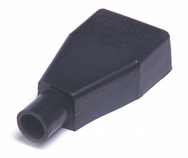 2FET9 - Terminal Protector Plug-In PVC Black PK5