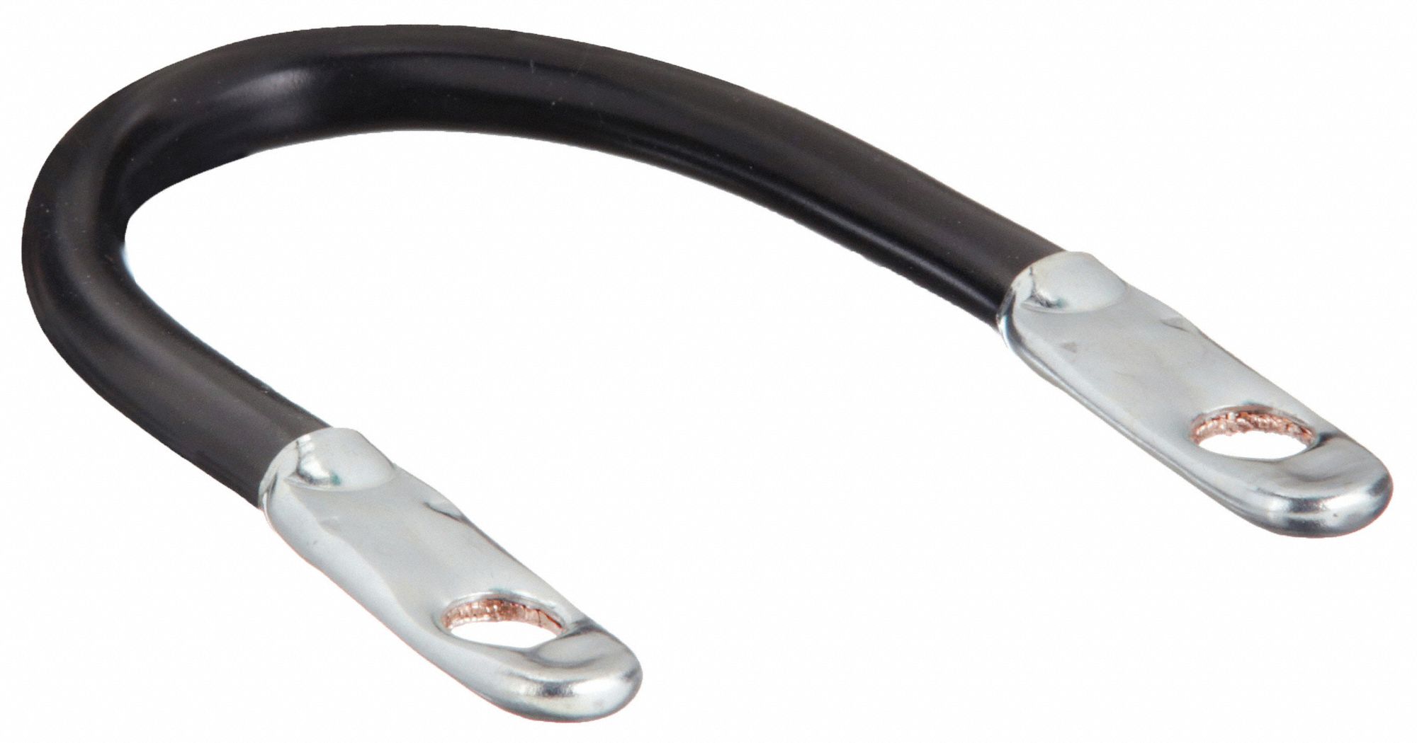 Switch to Starter Cable: Switch to Start Cable, 4 ga Wire Size, 10 in Overall Lg, Black, 60VDC