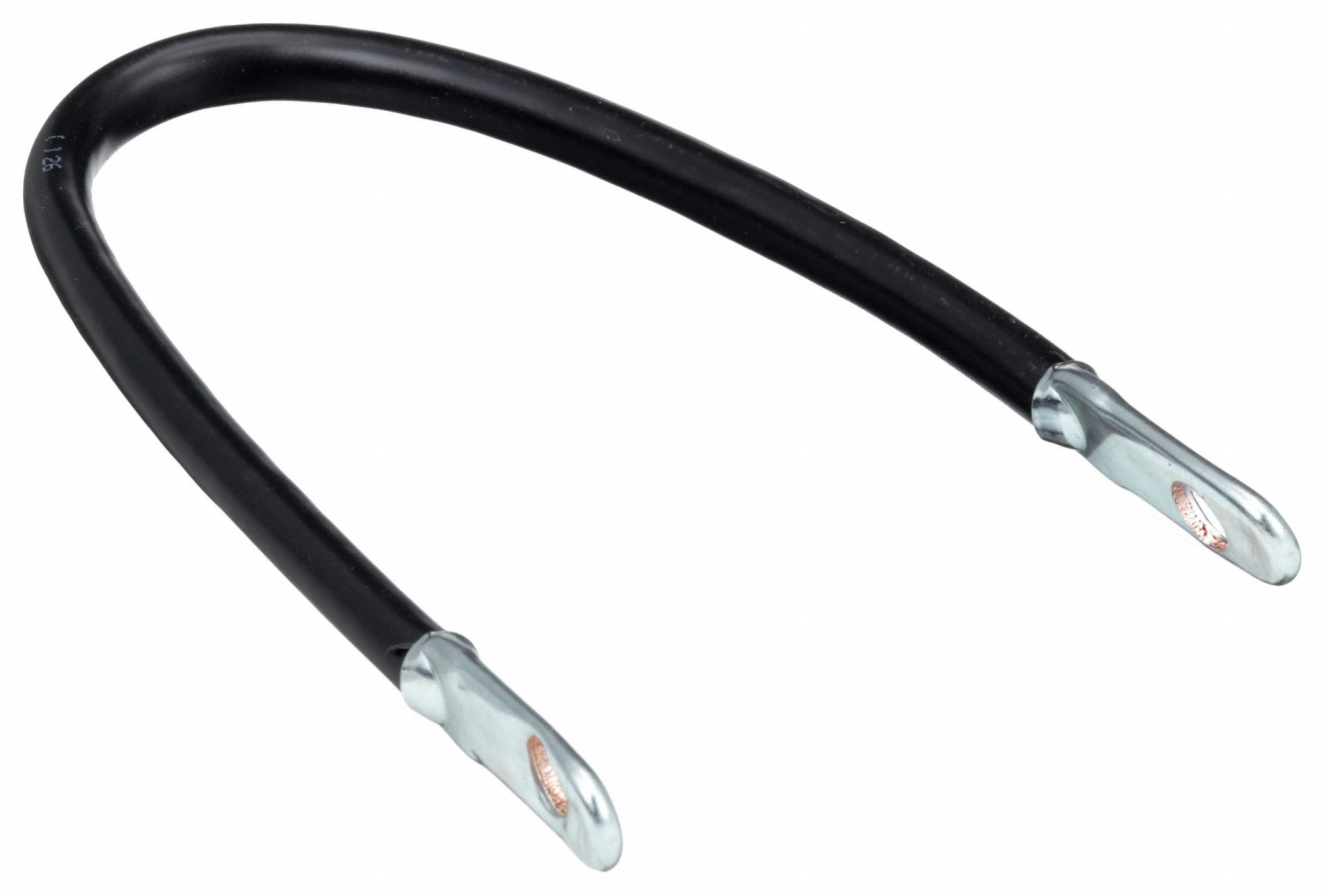 Switch to Starter Cable: Switch to Start Cable, 4 ga Wire Size, 15 in Overall Lg, Black, 60VDC