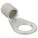 LUG, BRAZED SEAM LUGS, CRIMP/SOLDER, TIN PLATED COPPER, 4 GA, 1/2 IN STUD SIZE, STRAIGHT RING