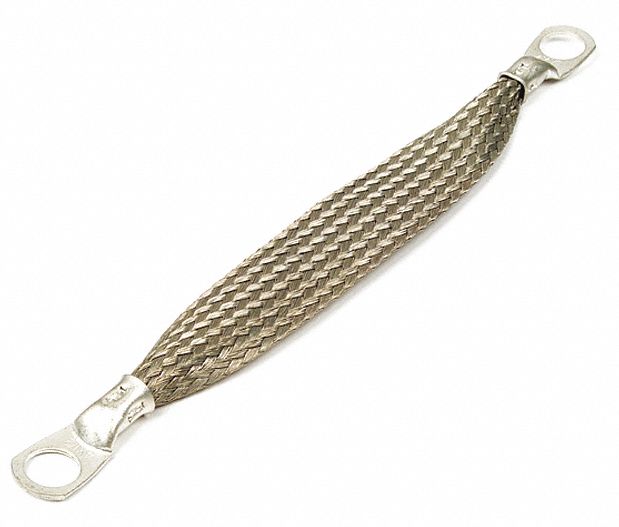 GROTE Ground Strap Braided, 13 In 2FFY6849559 Grainger