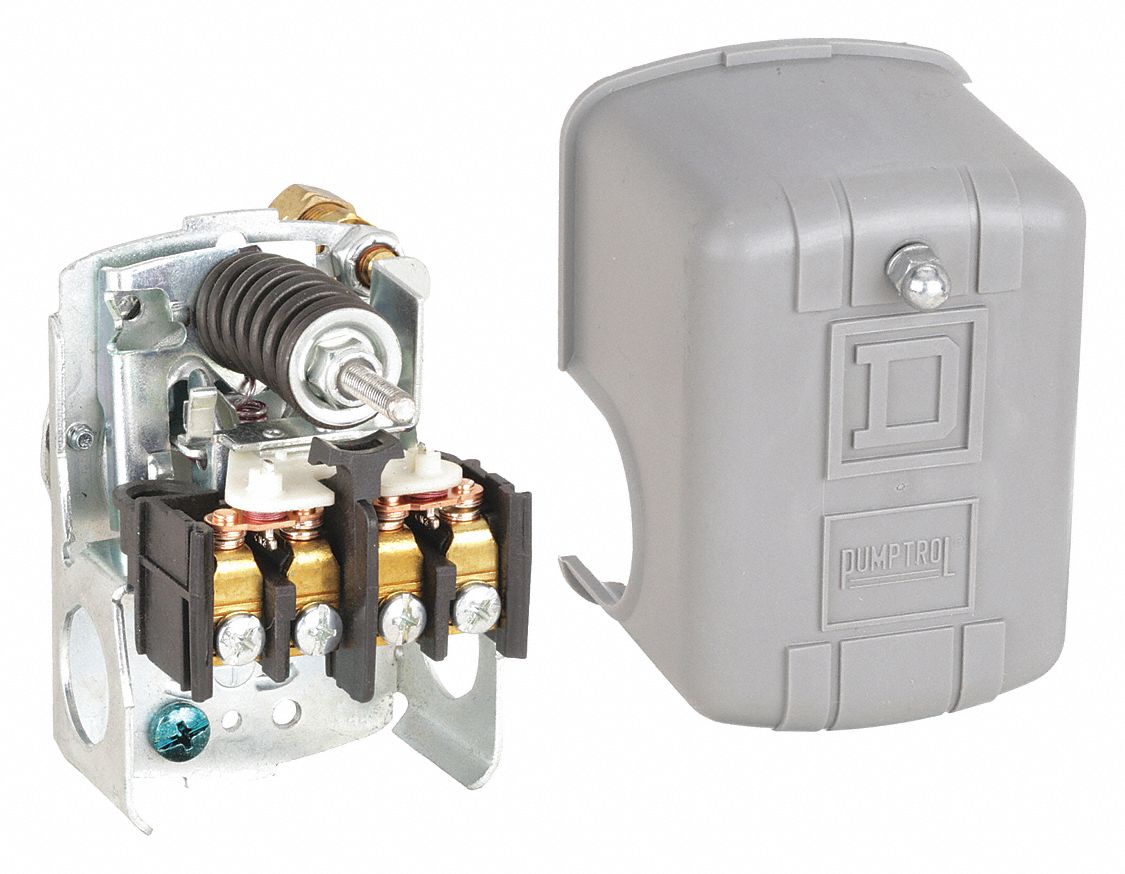 AIR COMPRESSOR SWITCH, DIAPHRAGM ACTUATOR, STANDARD, 1/4