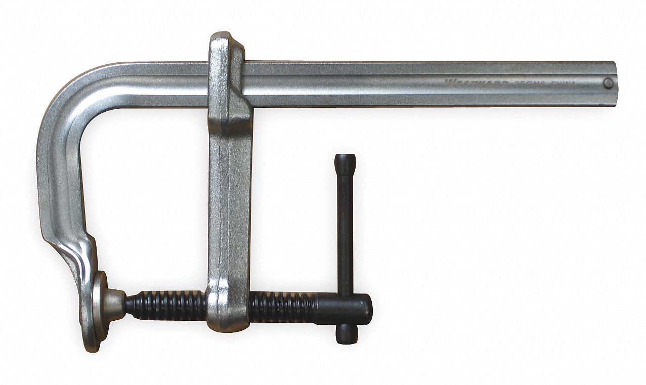 WESTWARD L Clamp,10 in Max. Jaw Opening (In.),2,600 lb Nominal Clamping