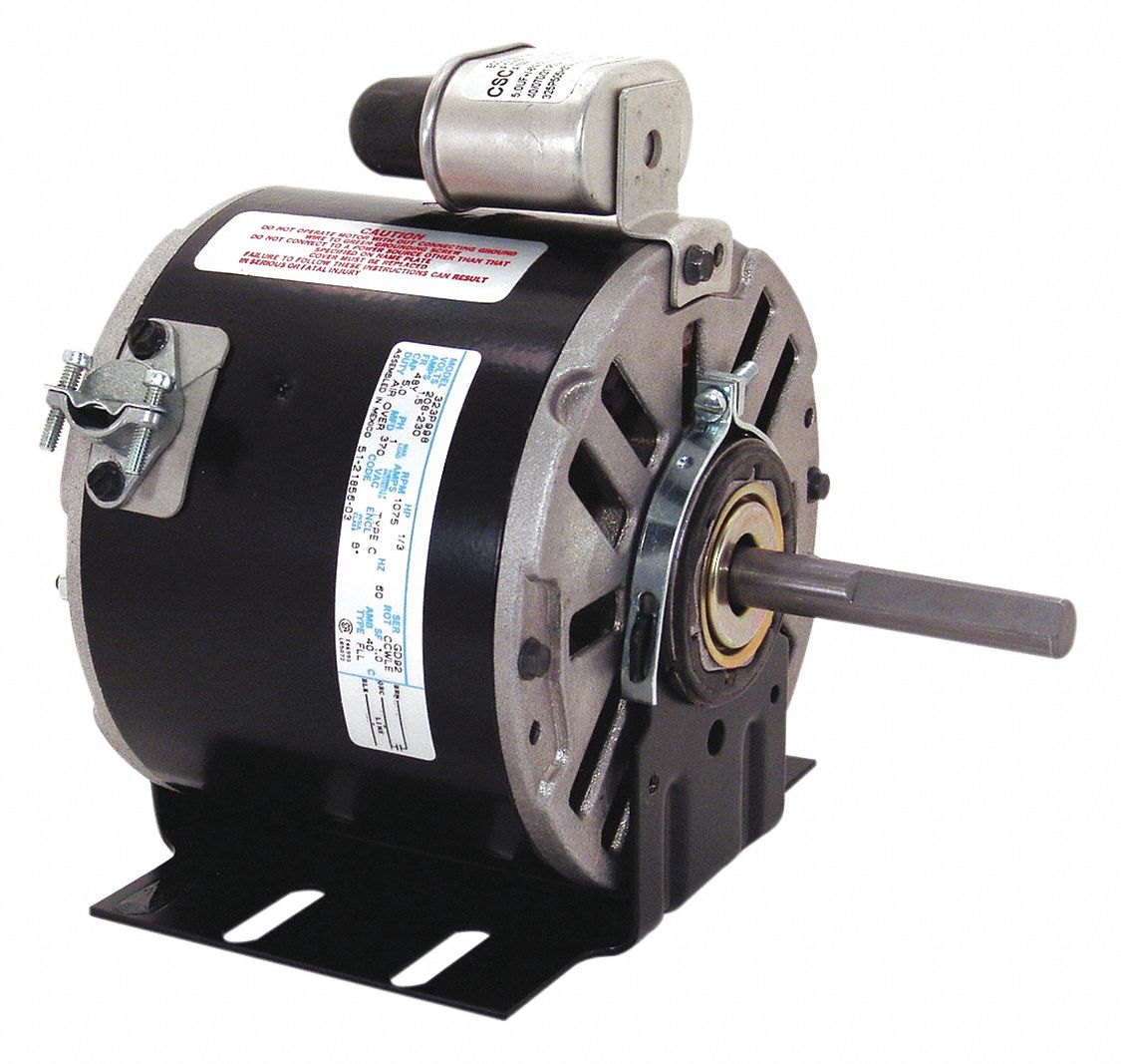 CENTURY, Hill Refrigeration OEM Repl, 1/3 HP, Condenser Fan Motor ...