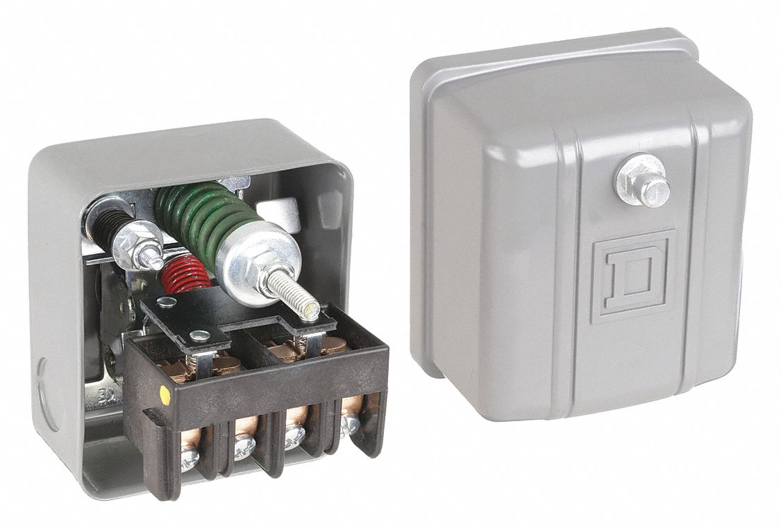 SQUARE D, 1/4 in FNPS/(1) Port, 120/150 psi, Pressure Switch