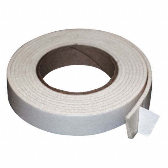 GRAINGER APPROVED Wool Felt Strip 2 in W x 10 ft L, 1/8 in Thick, F5