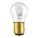 INCANDESCENT BULB, DOUBLE CONTACT INDEX (BAY15D), (S) SIGN, S8, 2357, 14V AC, 10 PK