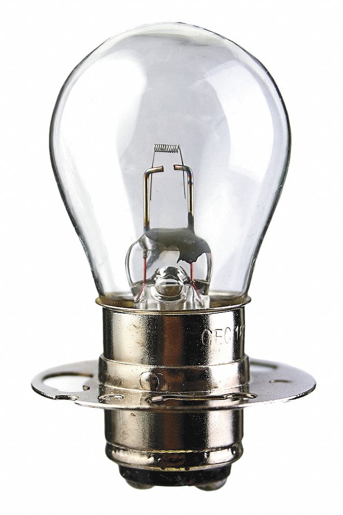 AMPOULE MINIATURE INCANDESCENTE, DOUBLE CONTACT PRÉFOCUS (P15D), (S) SIGNE, S8, 6,5VCA