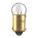 MINIATURE INCANDESCENT BULB, MINIATURE BAYONET (BA9S), (G) GLOBE, G3½, 1445, 14.4V AC