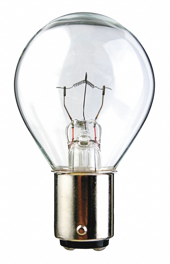 AMPOULE INCANDESCENTE MINIATURE, BAÏONNETTE DOUBLE CONTACT (BA15D), (S) SIGNE, S11, 312, 28VCA