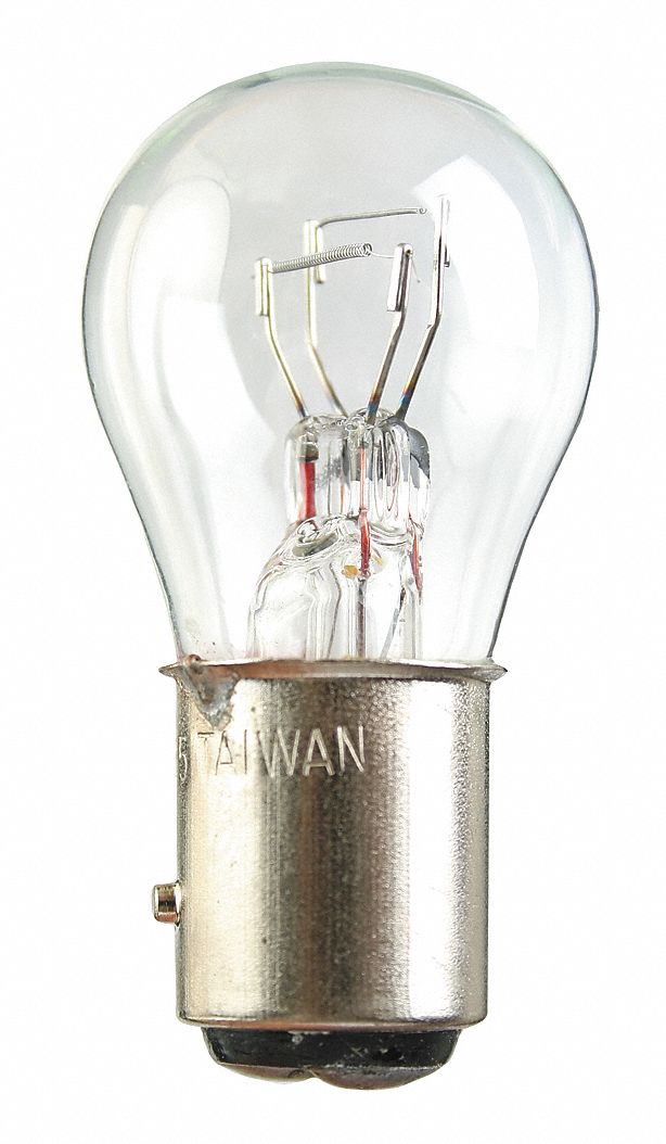 AMPOULE INCANDESCENTE, DOUBLE CONTACT INDEX (BAY15D), (S) SIGN, S8, 7225, 12VAC