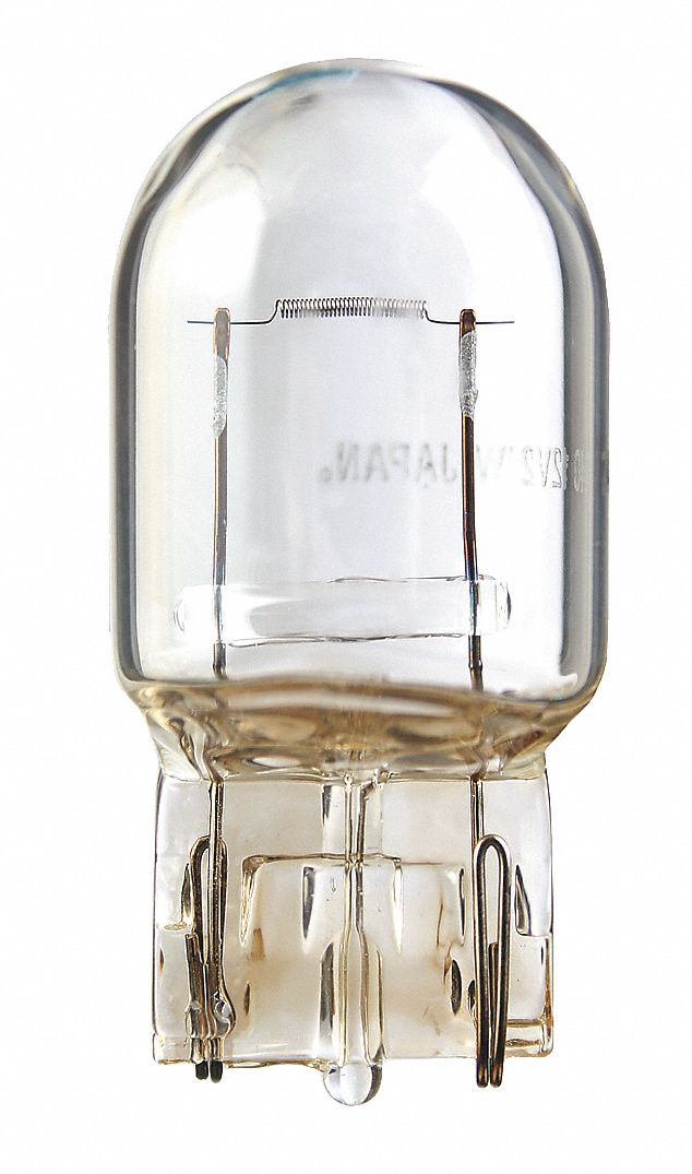 AMPOULE INCANDESCENTE, VERRE BISEAUTÉ (W3X16D), TUBULAIRE, T6½., 7440, (W21W), 10PK