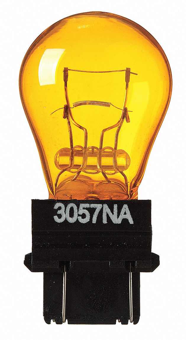 INCANDESCENT BULB, PLASTIC WEDGE DOUBLE FILAMENT (W2.5X16Q), (S) SIGN, S8, 10 PK