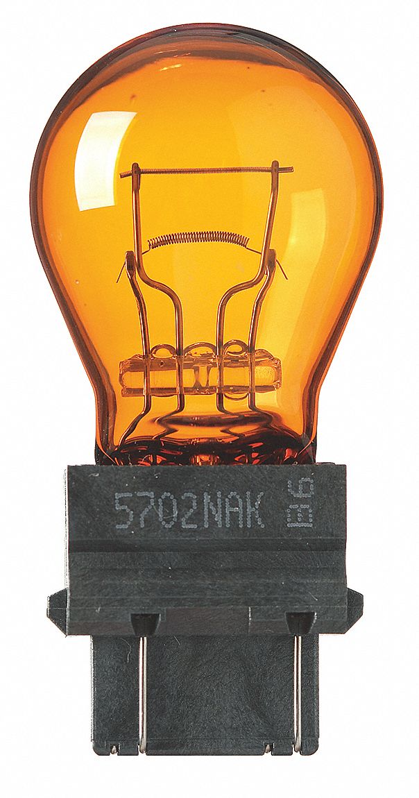 INCANDESCENT BULB, PLASTIC WEDGE DOUBLE FILAMENT (W2.5X16Q), (S) SIGN, S8