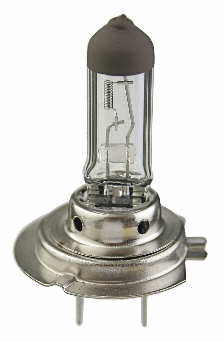 HALOGEN BULB, PX26D, (T) TUBULAR, T3½, H7, 12V, 55 W, 1,350 LUMENS