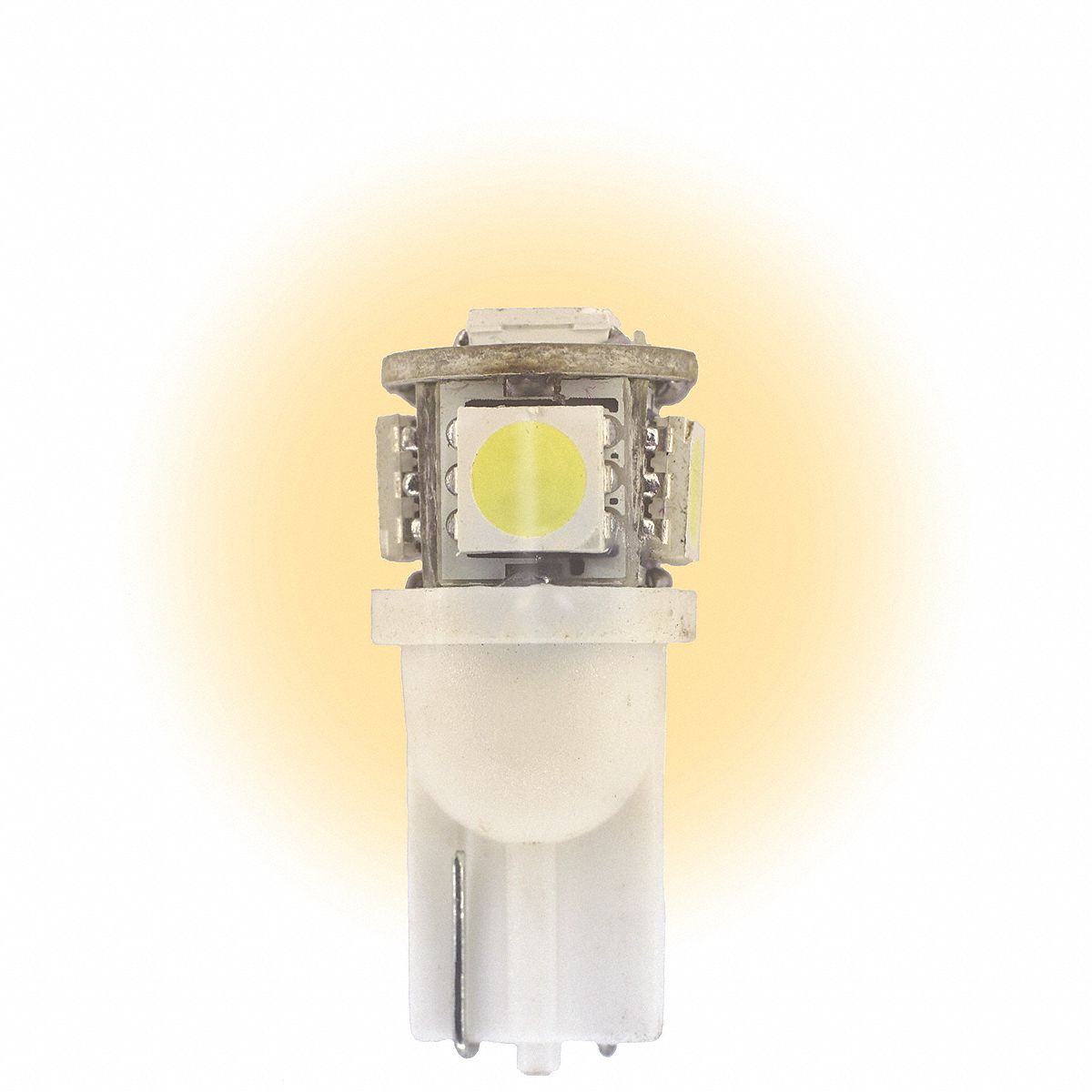 COMPACT LED BULB, PLASTIC WEDGE (W2.1X9.5D), (T) TUBULAR, T3¼, 12V AC/DC, 0.9 W