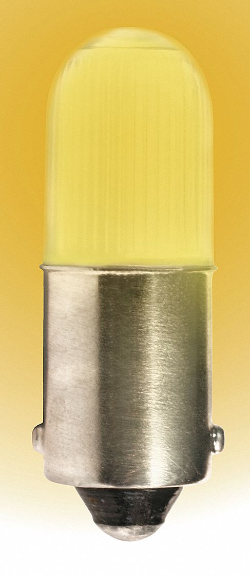COMPACT LED BULB, MINIATURE BAYONET (BA9S), (T) TUBULAR, T3¼, 24V AC/DC, 0.7 W