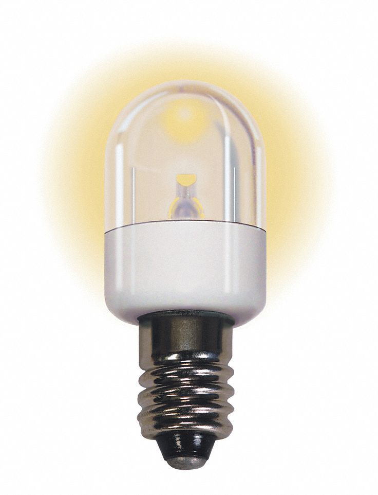 AMPOULE À DEL COMPACTE, VIS CANDÉLABRE (E12), TUBULAIRE, T6, 3S6/6V, 6S6/6V, 6.,3VD