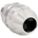 ENHANCED RATING CORD CONNECTOR, ALUMINUM, ½ IN MNPT, 0.40 IN TO 0.54 IN, SILVER