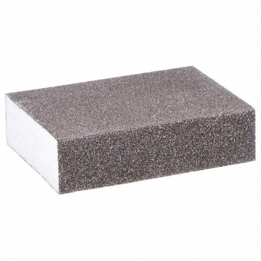 3M Full Size Sanding Sponge, Medium, 3-3/4in x 2-5/8in x 1in