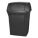 TRASH CAN,45 GAL.,BLACK,PLASTIC