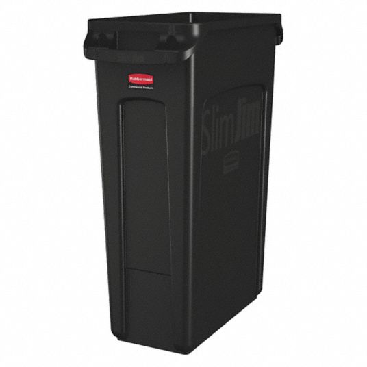 Rubbermaid Commercial Utility Bin, 4 gal, Black