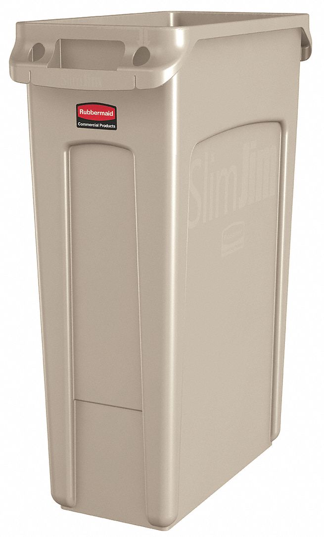UTILITY CONTAINER,23 GAL.,BEIGE