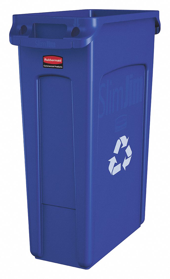 UTILITY CONTAINER,23 GAL.,BLUE