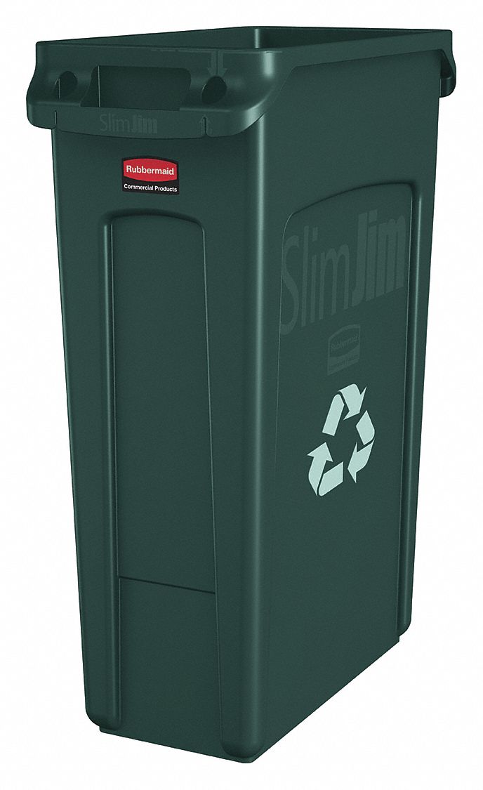 UTILITY CONTAINER,23 GAL.,GREEN