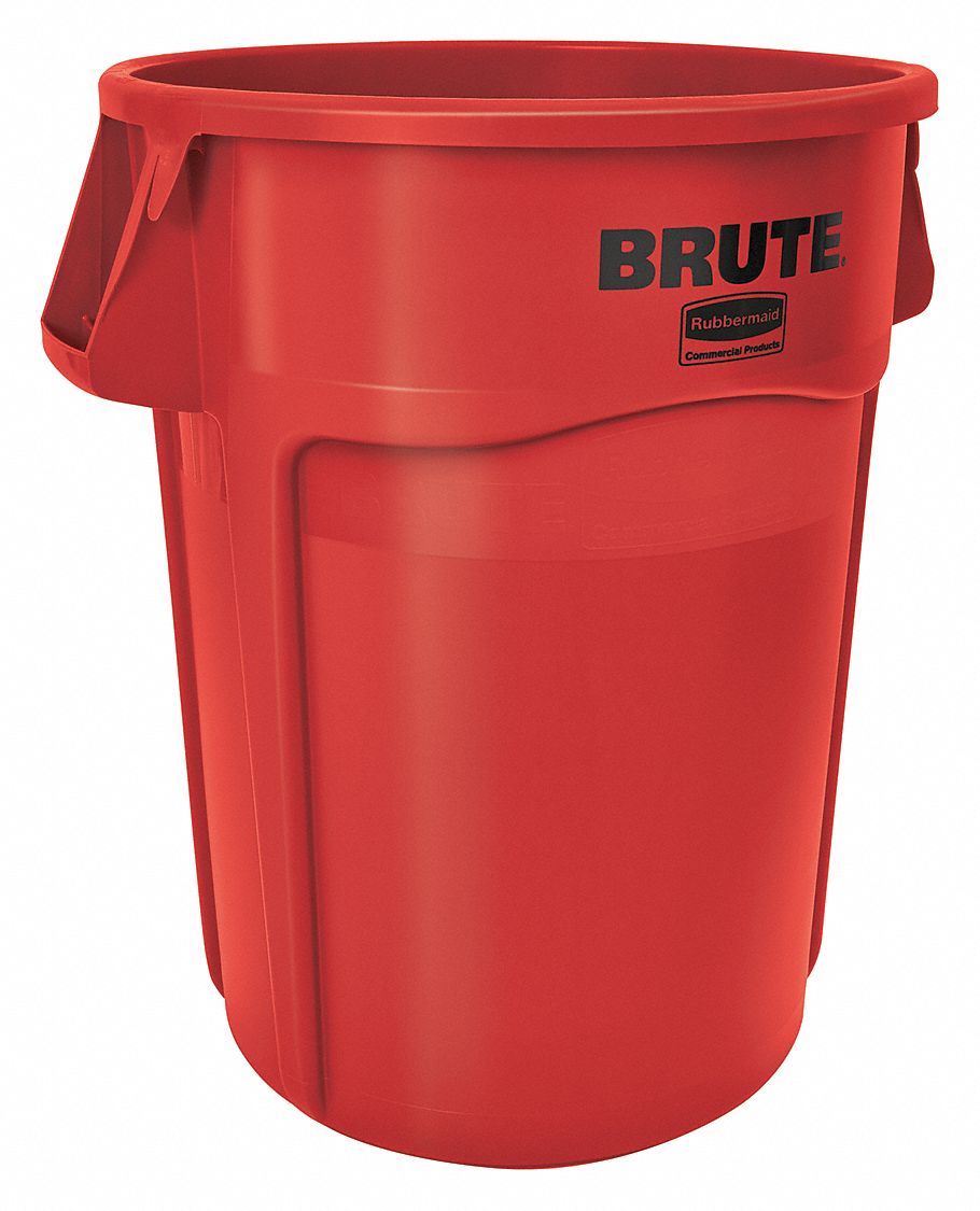 Rubbermaid Commercial Products 12- Gallons Red Steel Touchless