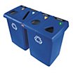Rectangular Plastic Recycling Stations image